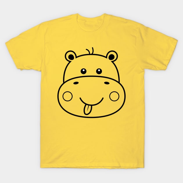 Hippo T-Shirt by samshirts